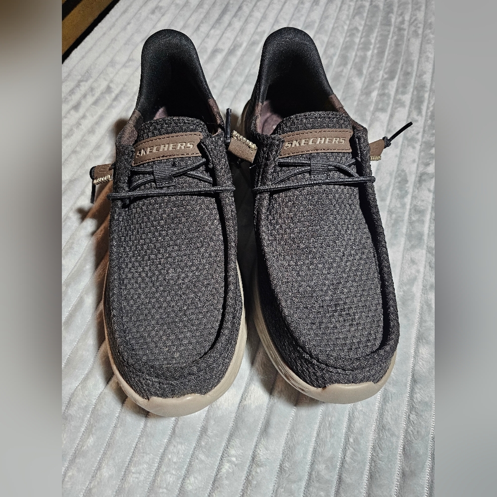 Skechers Men's Black Casual Shoes